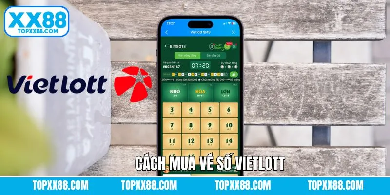 Cách Mua Vé Số Vietlott Nhanh Chóng, Dễ Dàng Trên XX88